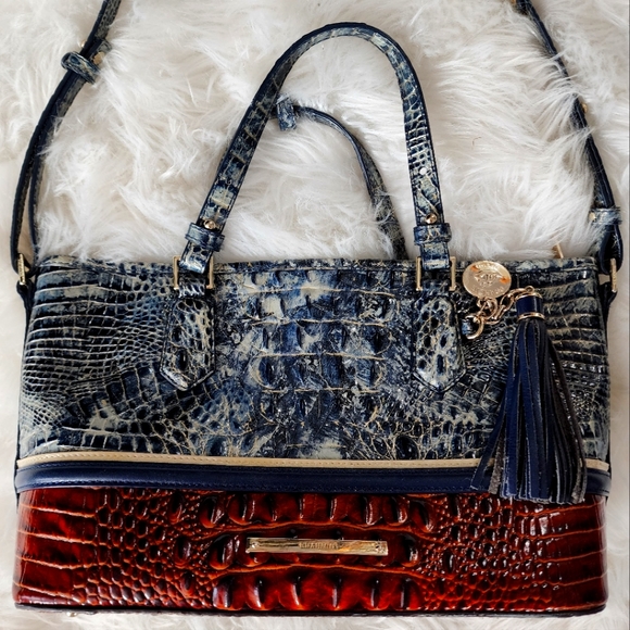 Brahmin Mini Asher Satchel - Picture 1 of 6